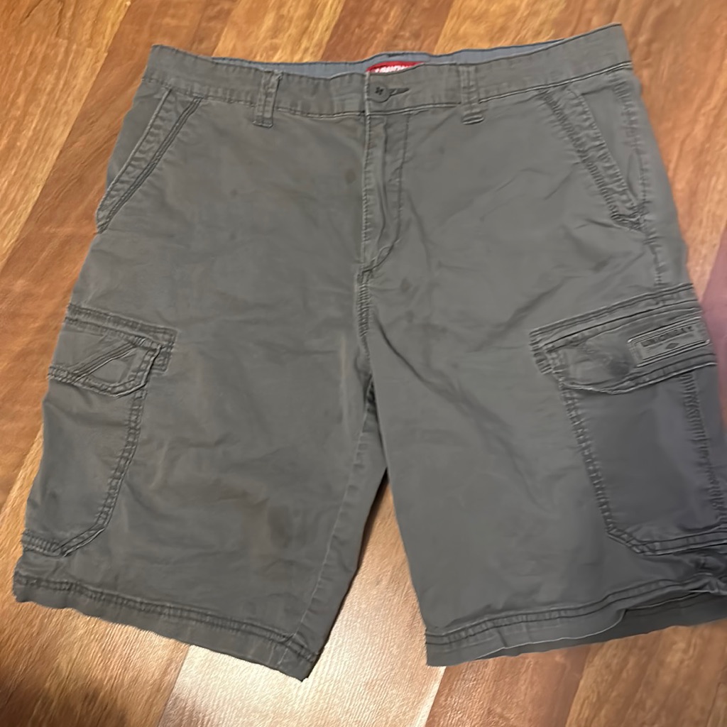 Cargo Shorts Dark Grey Size 36
